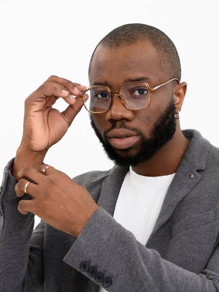 Havvs K9131 Unisex Square Eyeglass Frames with Computer Lenses