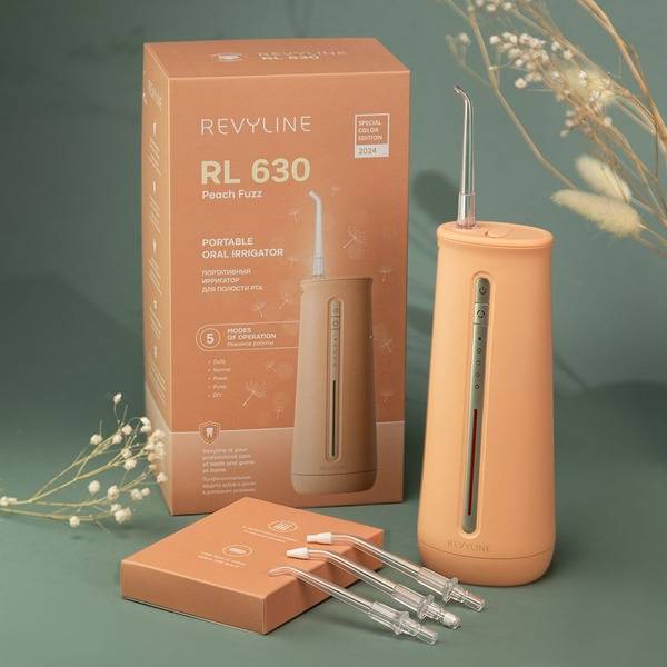 Revyline RL 630 Portable Oral Irrigator – Peach