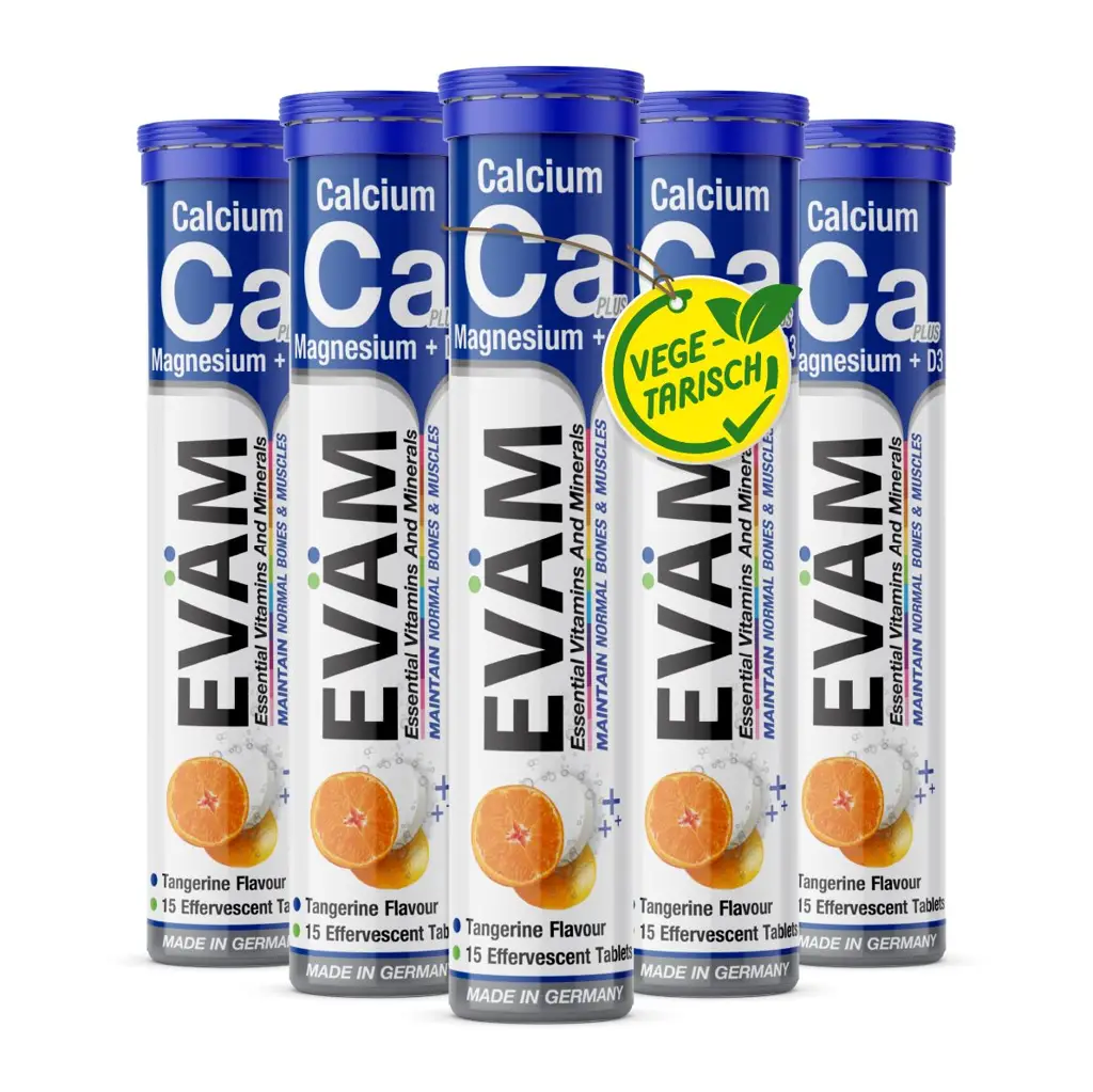 ZinterLab Calcium Magnesium D3 Effervescent Tablets 90 Count #1