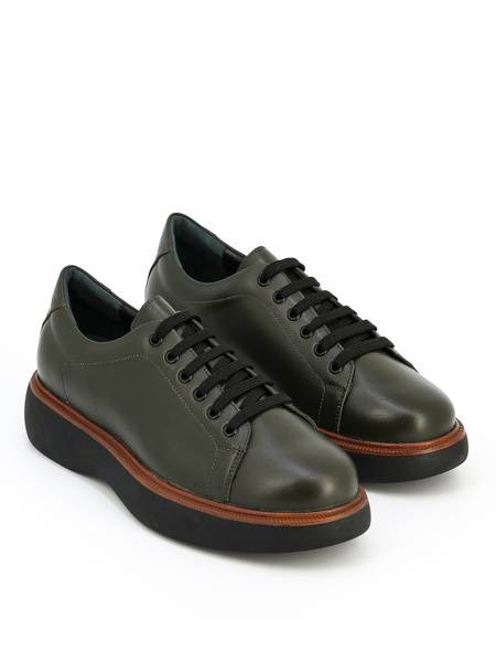 Ortmann Women's Orthopedic Low Shoes, Green, Size 37