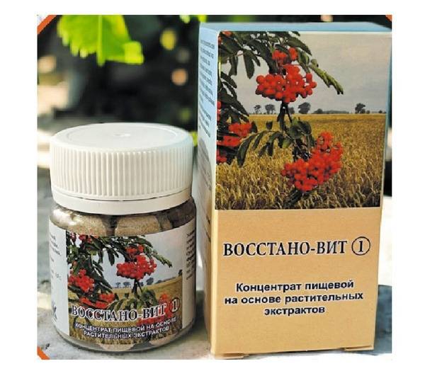 Restano-Vit1 Phytocomplex: 60 Tablets for Body Recovery & Prevention