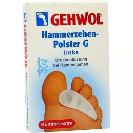 Gehwol Gel Protective Toe Pad, Left, Size 2, 1 Piece