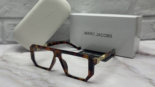 Marc Jacobs Eyeglasses Frame - Brown, Square
