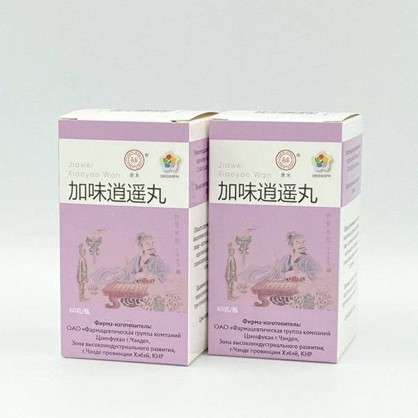 Sinopharm Jia Wei Xiao Yao Wan 0426 Calming Liver Support Lozenges, 2 Count, 60g