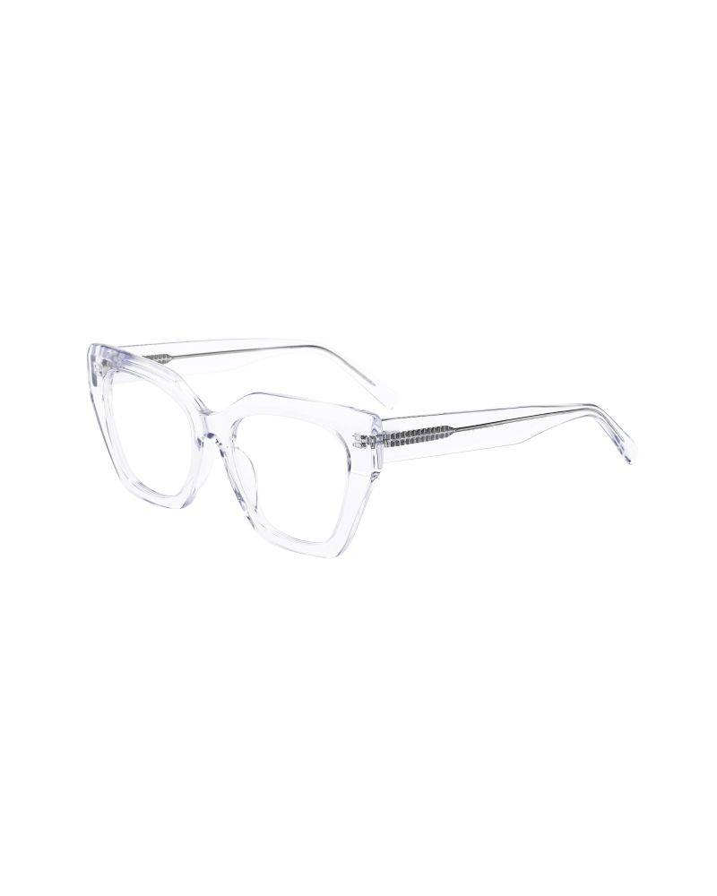 Optik U 1493099185 Female Eyeglass Frame Transparent Pearlized #8