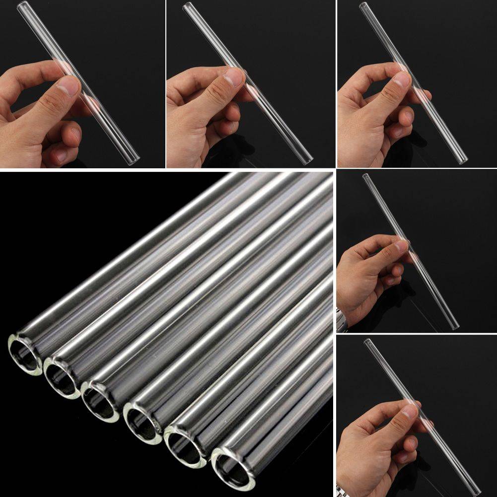 ESTONE 8‑Inch Glass Drinking Straw #3