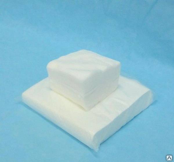 Disposable Non-Sterile Spunlace Wipes 5x5 cm, 200 Pieces