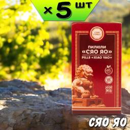 Li West Xiao Yao Digestive & Liver Support Pellets for Stress Relief, Sleep, and Emotional Balance - 5 Pack #1