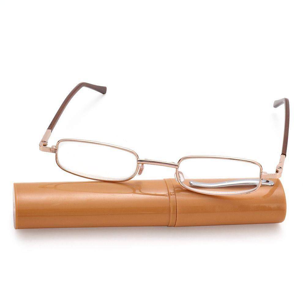 Computer Reading Glasses with Blue Light Filter - Polycarbonate Lenses, Metal Frame, +1.00 to +4.00, Black #7