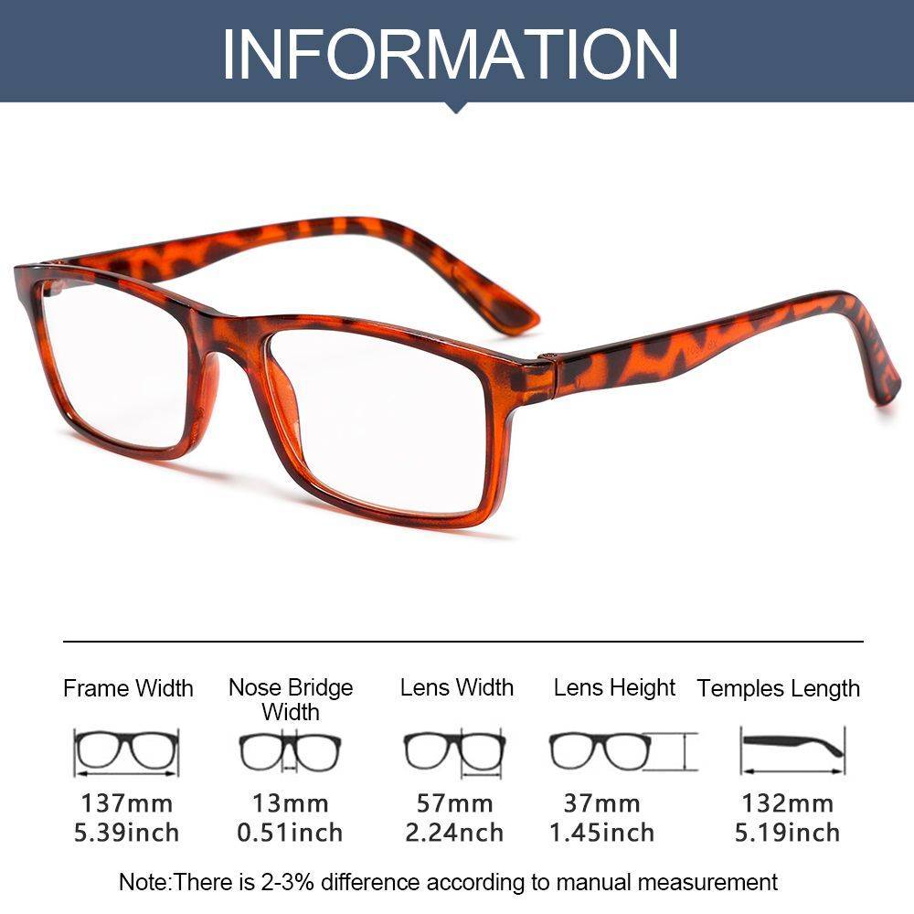 BESTING Computer Glasses - Black - Strength +2.50 #3