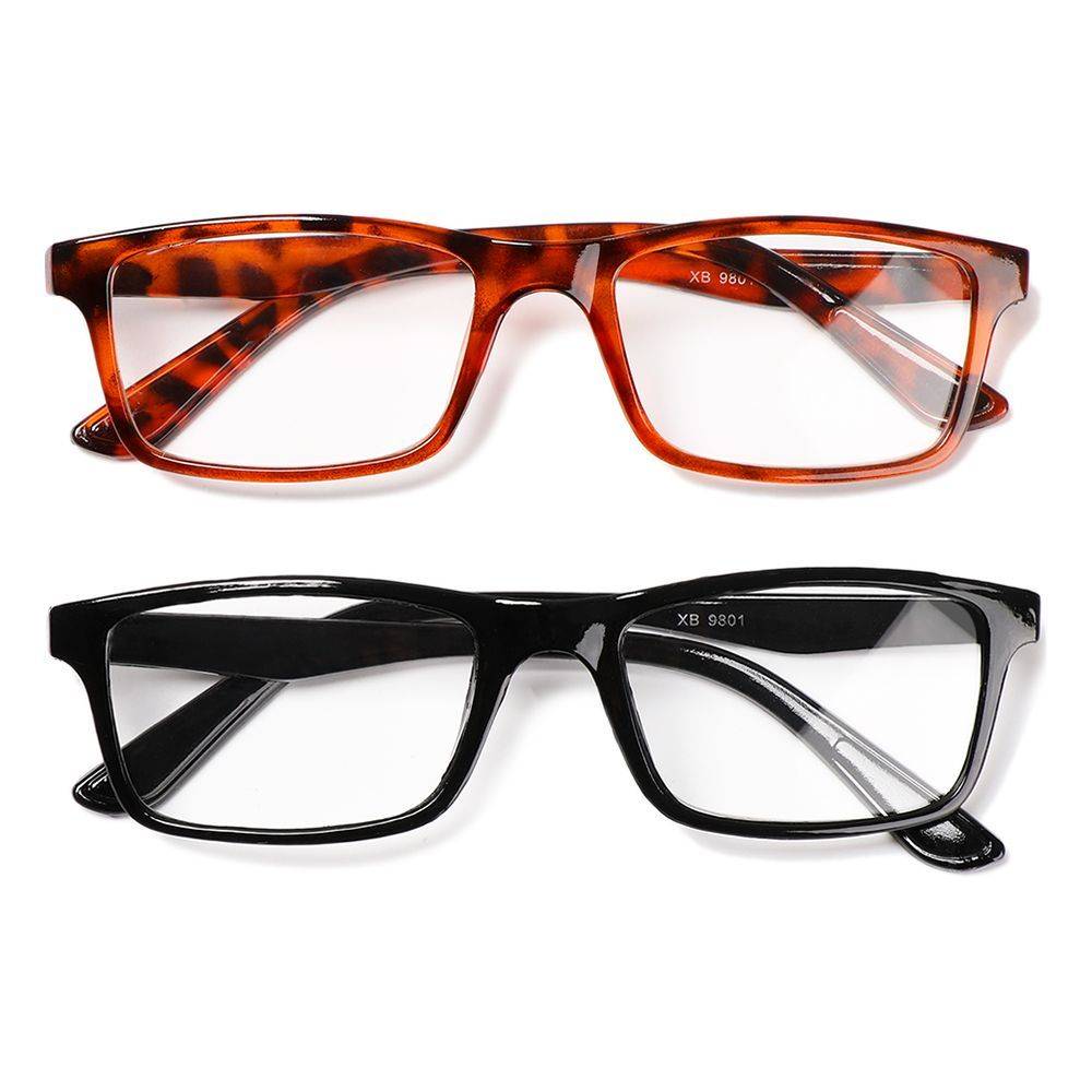 Computer Reading Glasses for Adults - Polycarbonate Lenses with ABS Plastic Frame, Unisex Design #6