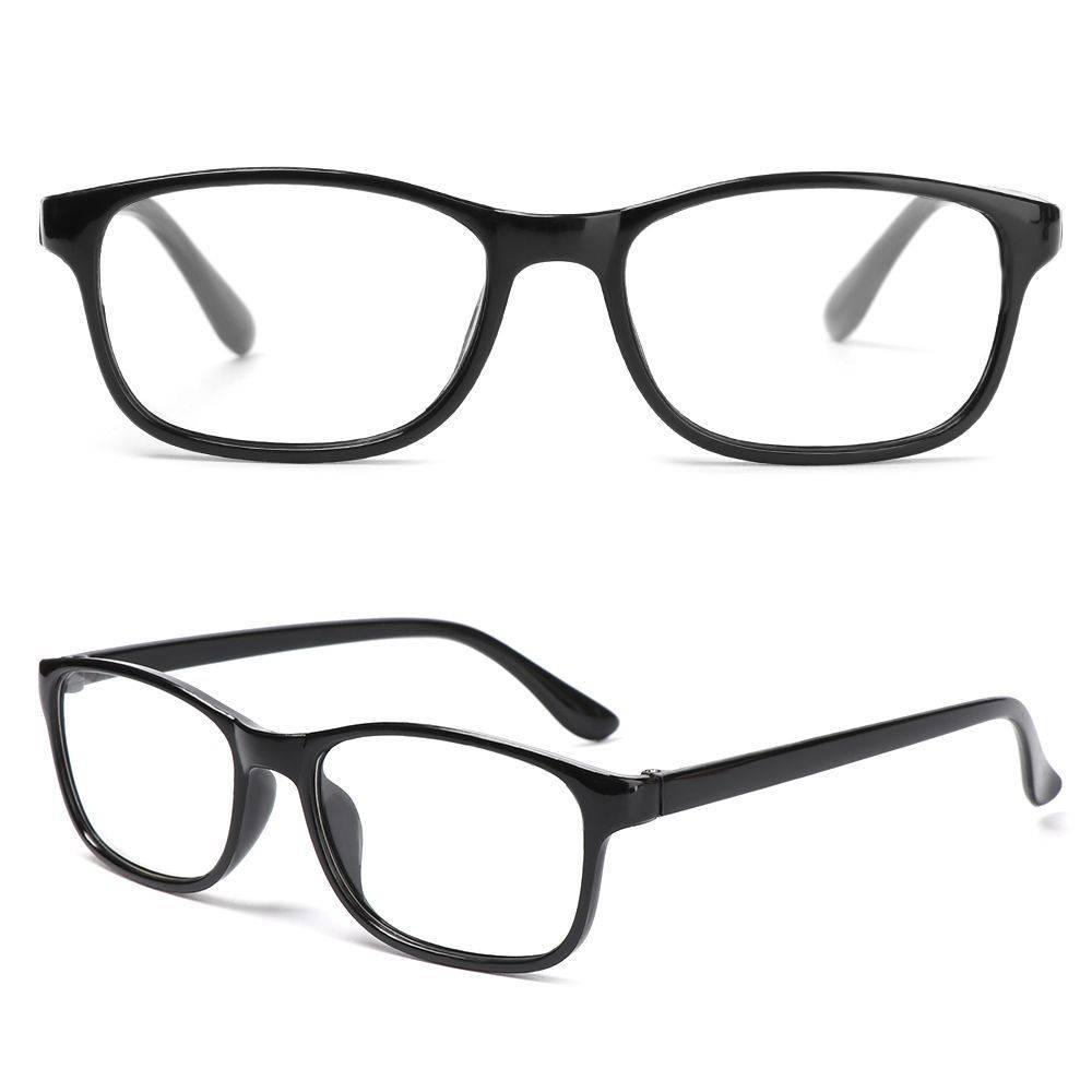 Computer Glasses with TR90 Frame and Polymer Lenses - Black (Strength 2.00) #4