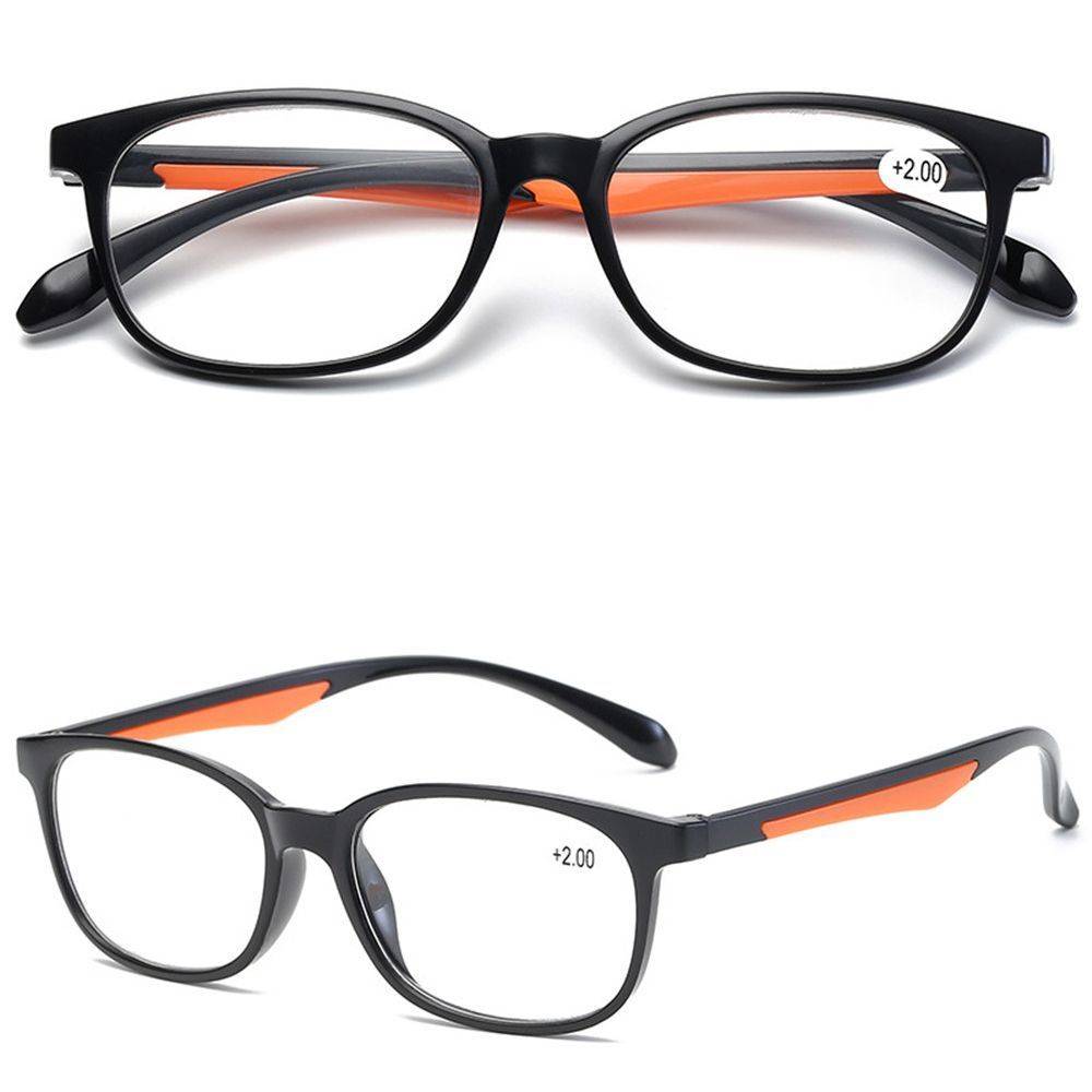 Computer Reading Glasses TR90 +100 to +400 Black #6