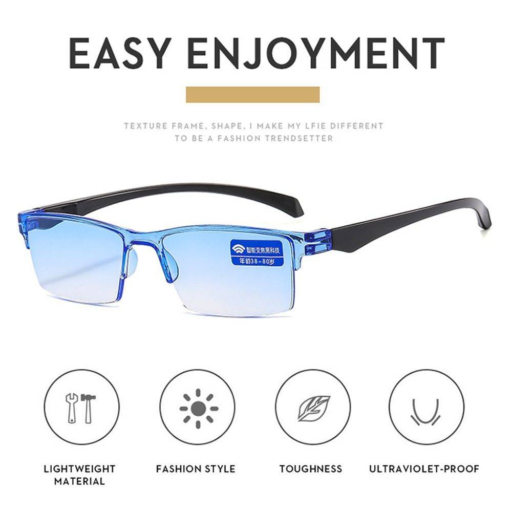 Computer Reading Glasses with Blue Light Filter, PC Frame, +1.00 to +4.00 Auto Focus, Unisex #7