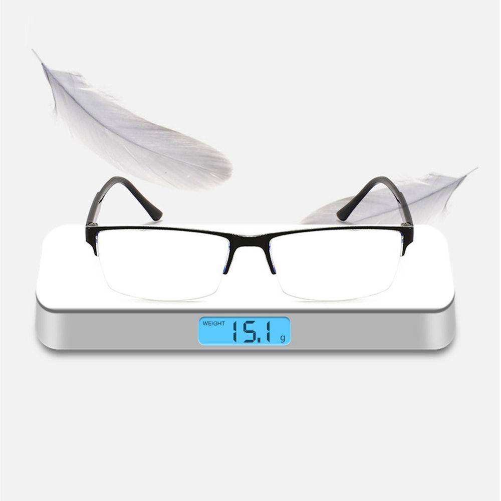 Computer Glasses Unisex Black Frame 140 mm Polycarbonate Lens with Blue‑Light Protection #5