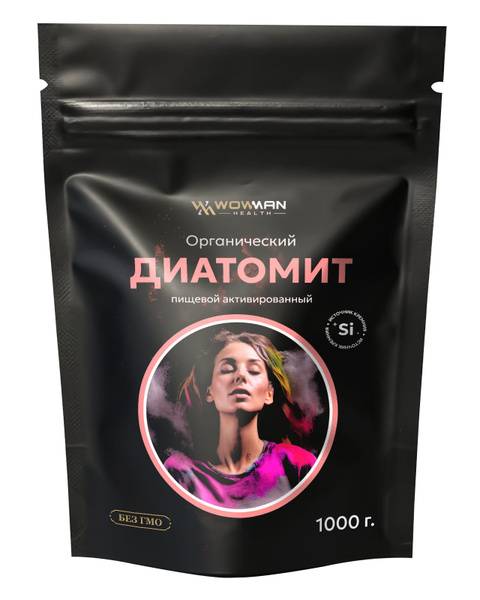 WowMan Food Diatomite - 1000g Powder