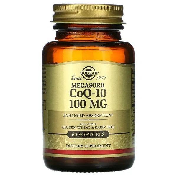 Coenzyme Q10 60 Capsules 100 mg, 60 Count