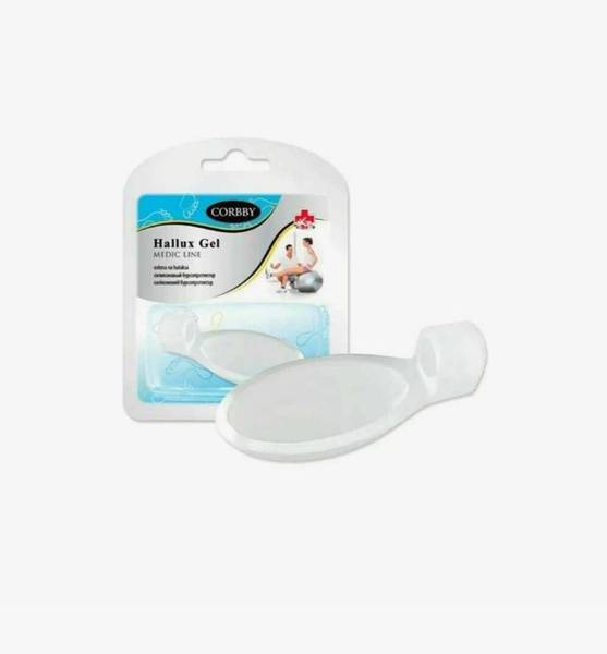 Corbby Hallux Gel Toe Protector, Universal Size
