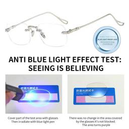 Computer Glasses Silver-200 Strength #2
