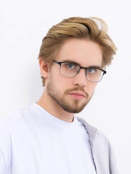 Marc John MJ0684 Men's Eyeglass Frame with Computer Lenses