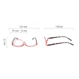 Computer Glasses +1.50 Plastic Frame Female 120 mm Overall Width #2