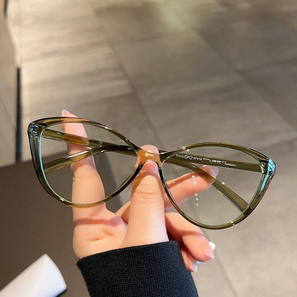 Female Black Anti-Blue Light Computer Glasses #5