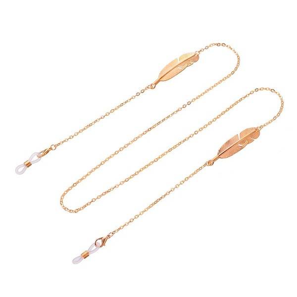 Gorgona Eyewear Holder Chain Gold 67 cm Hypoallergenic Costume Alloy
