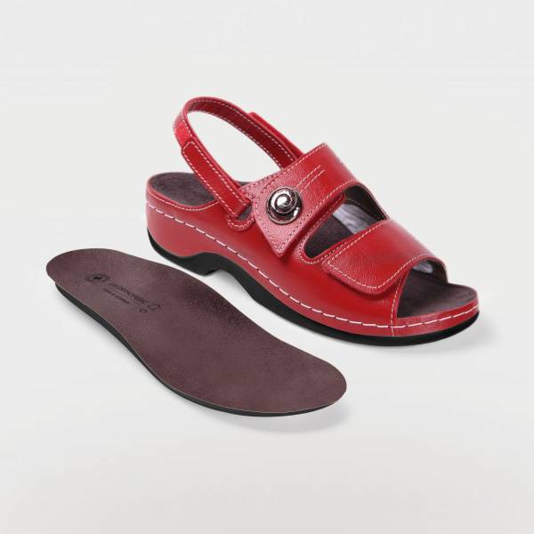 Luomma Women's Orthopedic Footwear Red Size 42