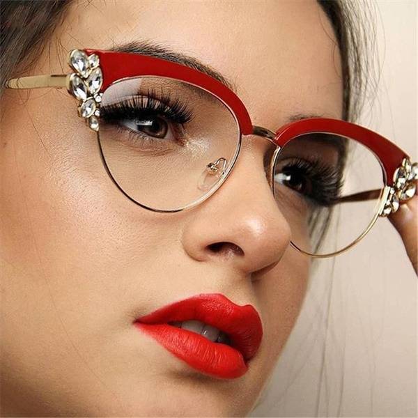 Computer Glasses Red