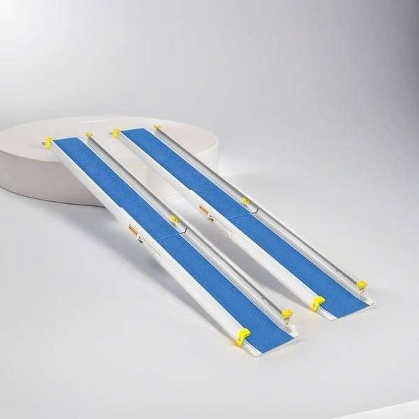 Mega-Optim 2PT1 Two-Section Telescopic Ramp 300 cm Blue/Silver