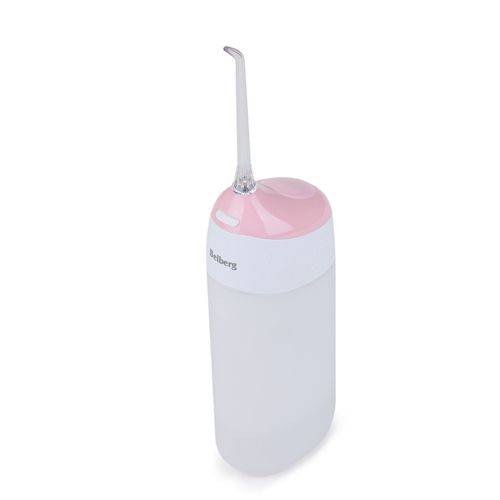 Belberg JM01221 Portable Mini Oral Irrigator, Pink, 150 ml