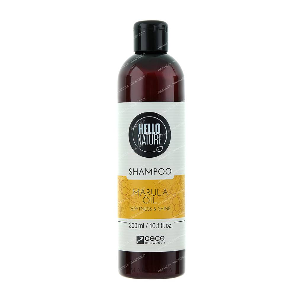 HELLO NATURE MARULA OIL Shampoo with marula oil, 300ml