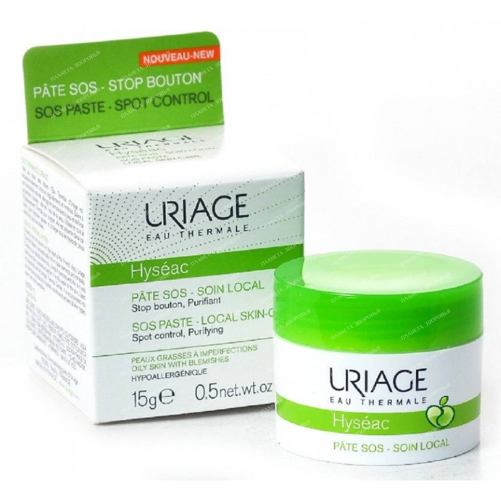 Uriage Paste SOS-care (for oily and problem skin) Hyseac / Iseac, 15 gr