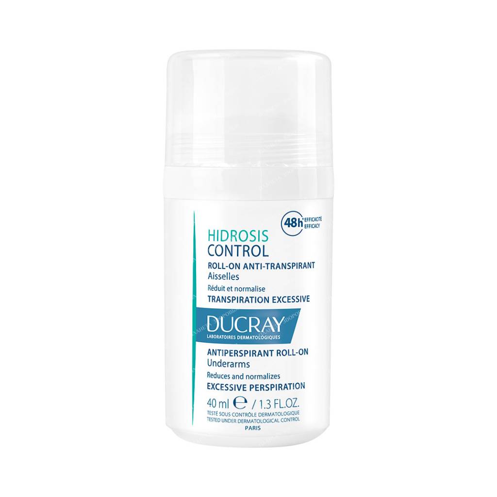 DUCRAY HIDROSIS CONTROL Deodorant-antiperspirant roll-on, 40 ml