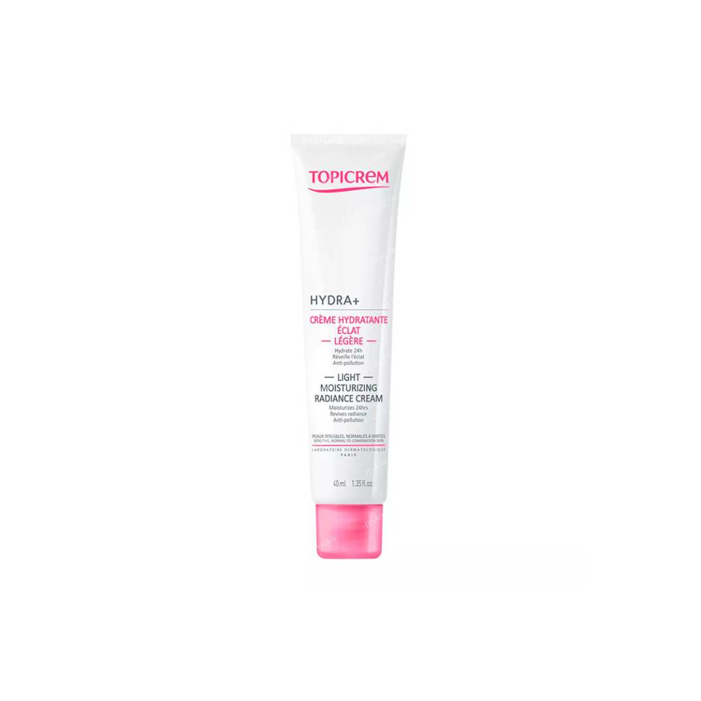 TOPICREM HYDRA+ Light moisturizing cream radiance, 40 ml