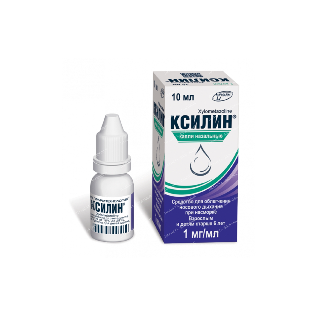 Xylin nasal drops 1mg/1ml 10ml №1