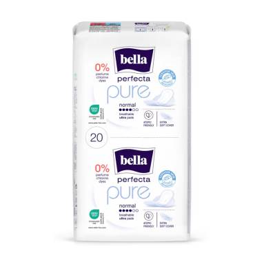 Bella Perfecta Pure Normal Sanitary Pads 20 Count