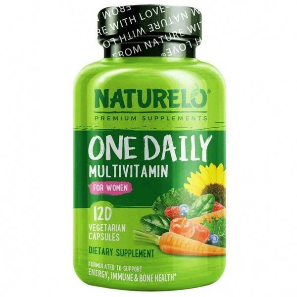 NATURELO Multivitamins, Women's Supplement, 120 Capsules
