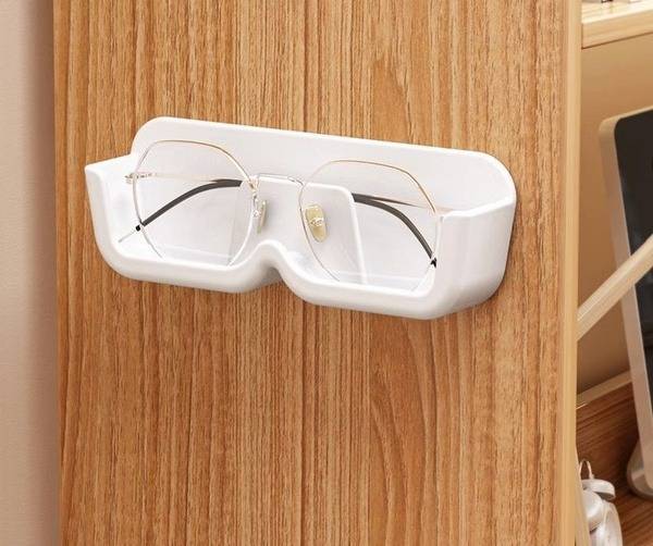 Eyeglass Holder Organizer for Home, White, 1 Pack