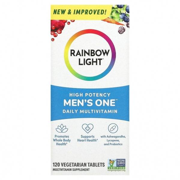 Rainbow Light Men's One Multivitamin: 120 Tablets