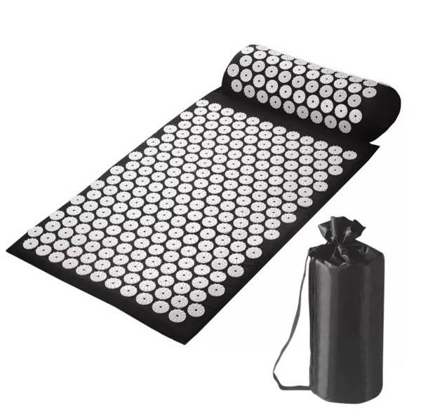LYUKS Kuznetsov Applicator Massage Mat with Needle Pad and Carry Pouch