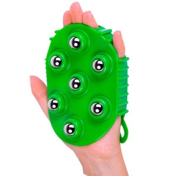 Double-Sided Silicone Body Massage Mitt