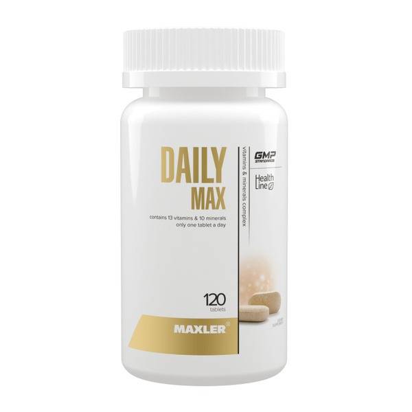 Maxler Daily Max Vitamins & Minerals (120 Count)