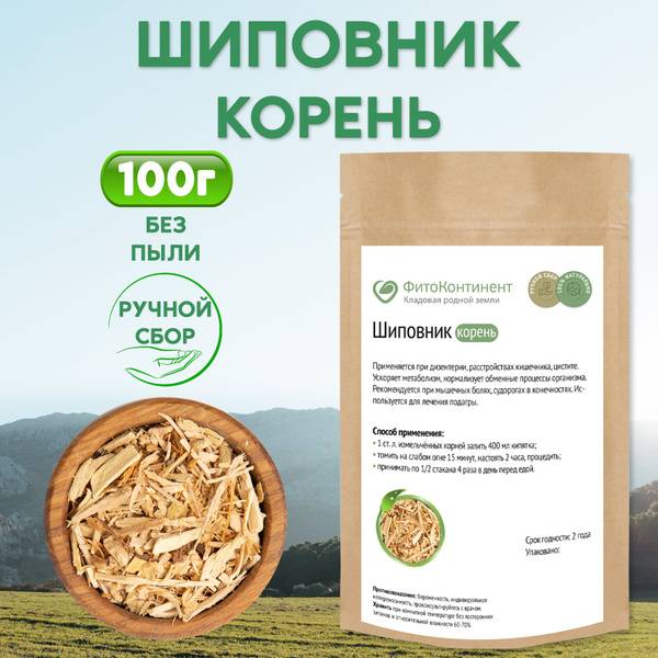 Fitokontinent Rose Hip Root, 100g (1 Pack)