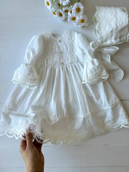 MilkShine Baptismal Outfit - Mystery - Size 68