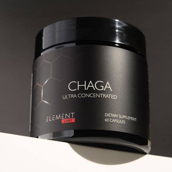 Element Labz Chaga 500 mg, 60 Capsules