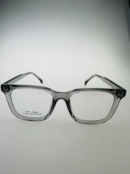 Nikitana Women's Transparent Square Plastic Eyeglass Frame