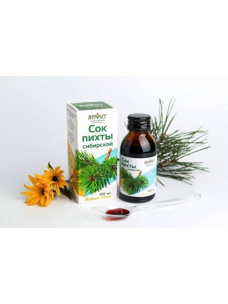 Siberian Fir Live Juice Alfit (100ml, 2 Pack)