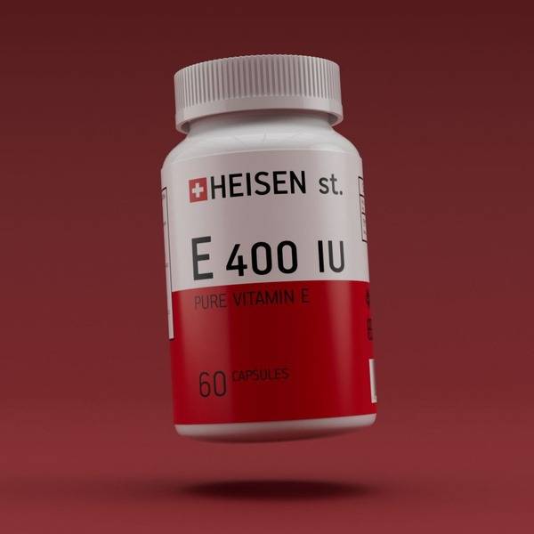 Heisen Vitamin E 400 IU: High-Potency Supplement