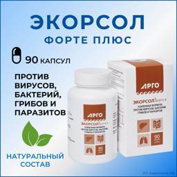 Biolit Natural Pharmacy Siberia Ecorsol Forte Plus 90 Capsules #1